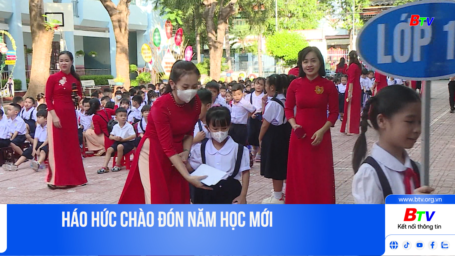 Háo hức chào đón năm học mới